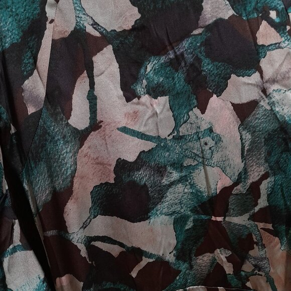 Guess by Marciano Silk Dress Bodycon Clubwear Size XS Mini Long Sleeve - Picture 2 of 15